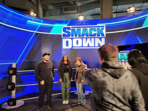 WWE Intros Back Stage