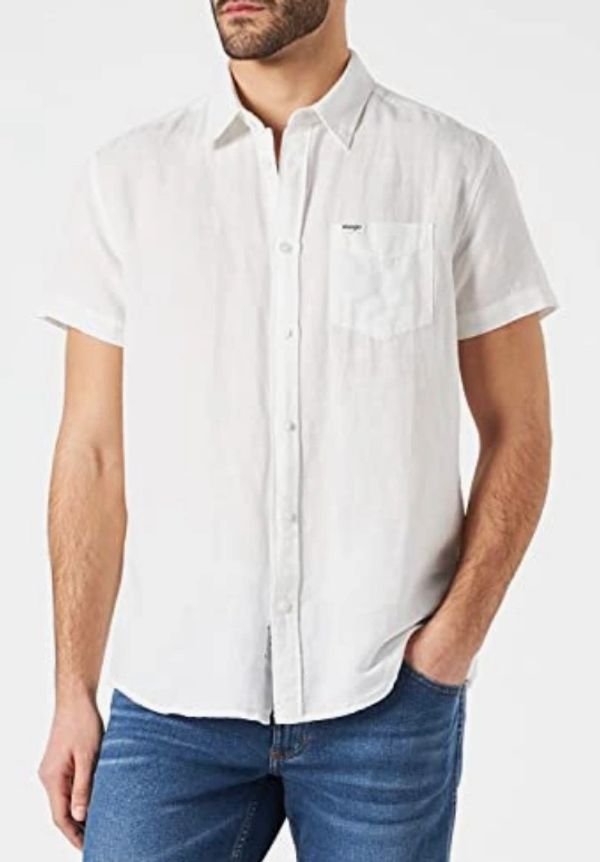 <alt> white blouse for men </alt>