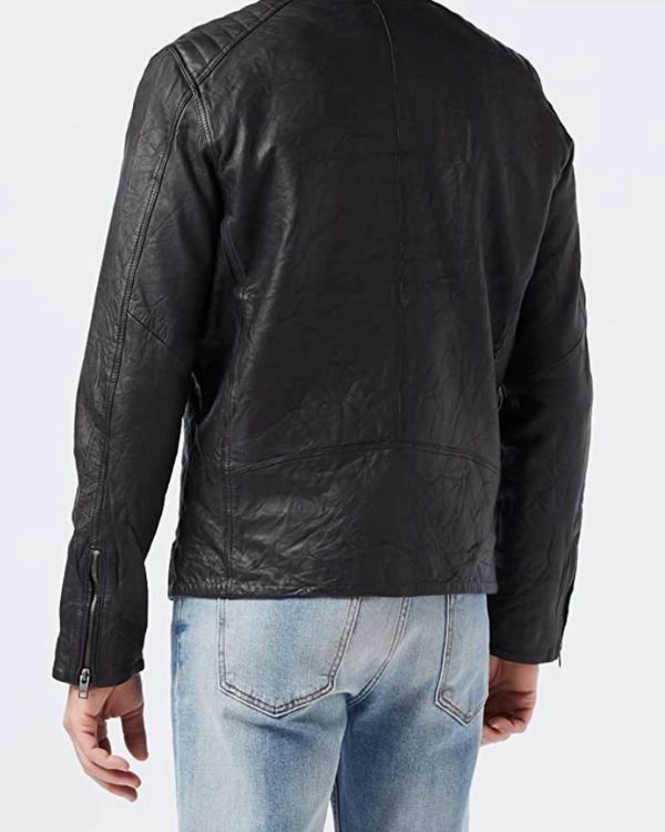 <alt> black moto jacket for men </alt>