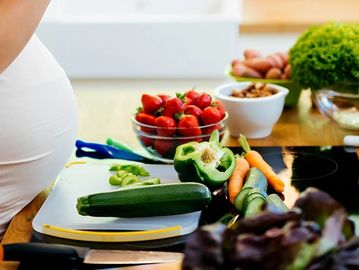 Healthy food in pregnancy