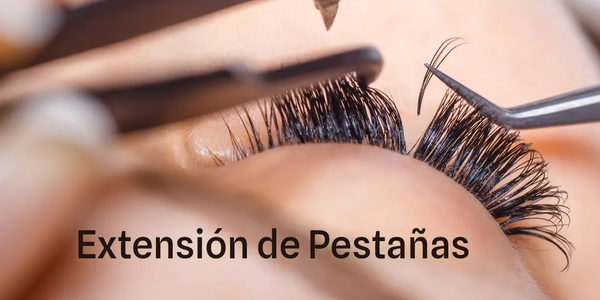 Aplicación detallada de extensiones de pestañas.