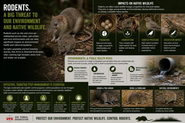 Vic Feral Eradication - Rat / Rodent