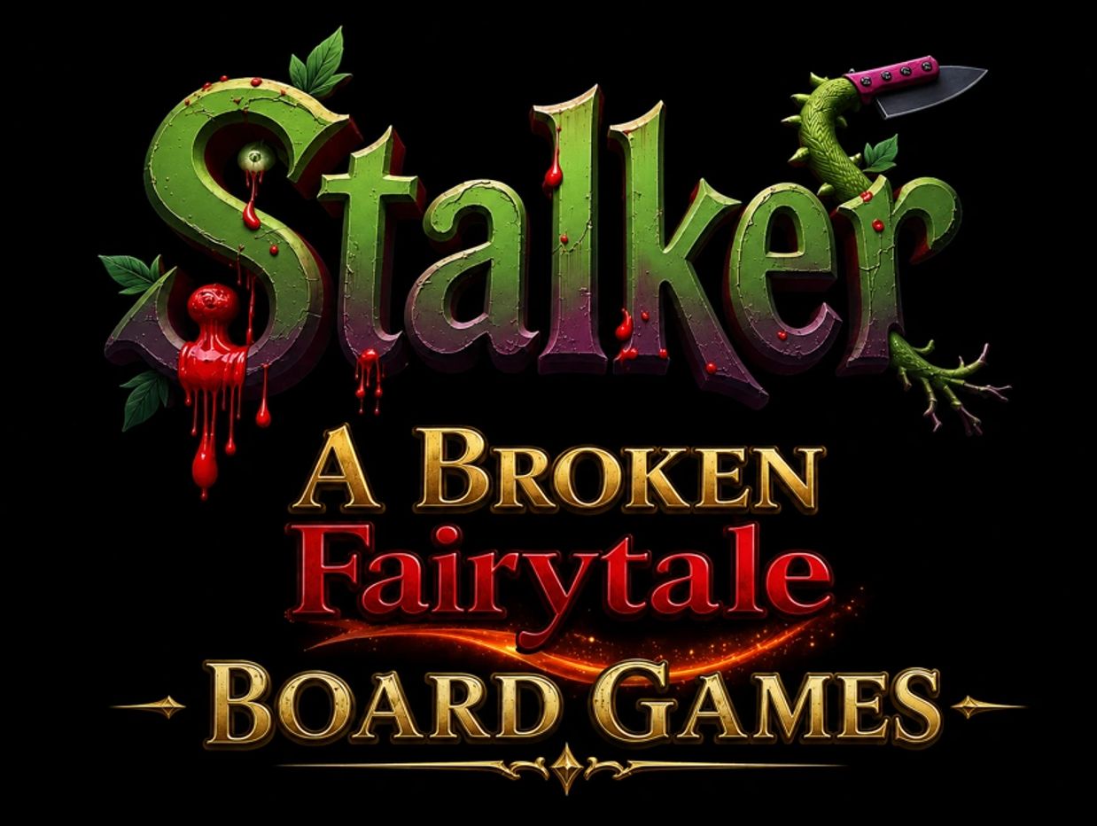 Logo for Stalker: A Broken Fairytale Board Games.