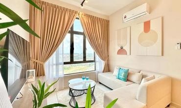 Living Area with HD TV