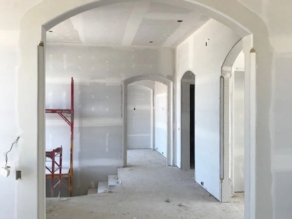 Drywall Finishing on Home