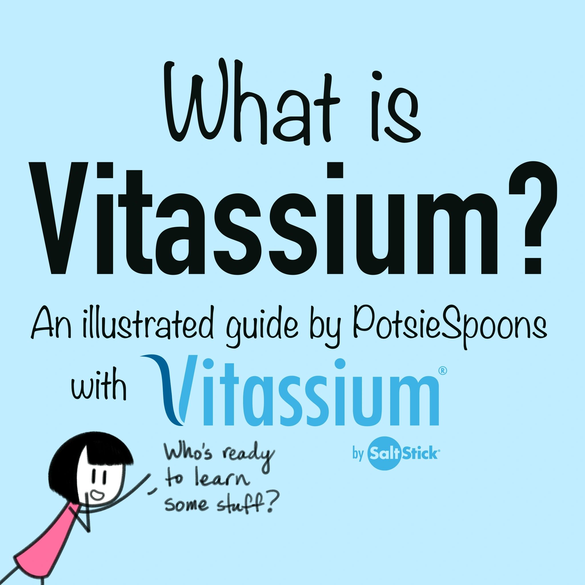 A Potsie comic page that says “What is Vitassium?”