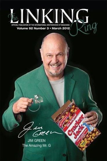 Mr. G The magician featured on the front of 2012 Linking Ring Magazine