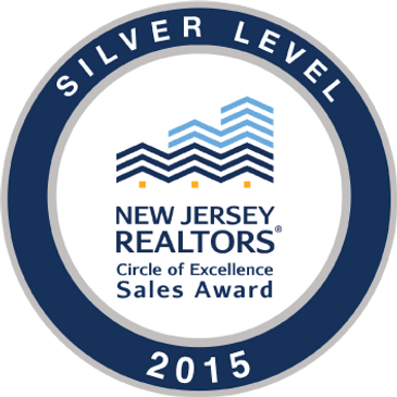 NJ Realtors® Circle of Excellence Sales Award® 2015