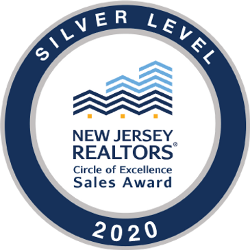NJ Realtors® Circle of Excellence Sales Award® 2020