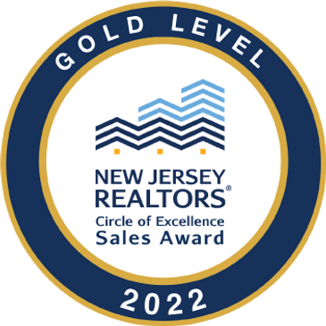 NJ Realtors® Circle of Excellence Sales Award® 2022