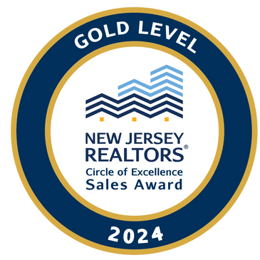 NJ REALTORS® Circle of Excellence Sales Award®, 2024 Gold
