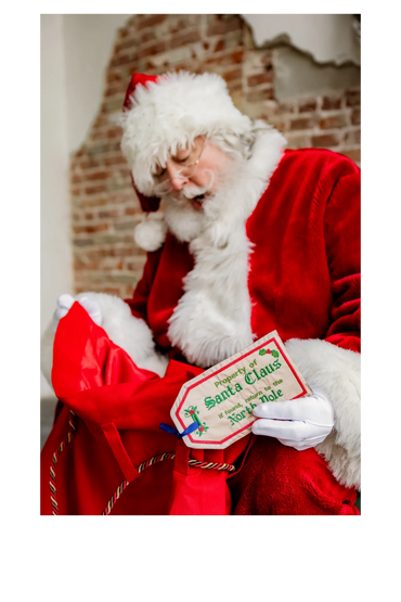 What did Santa find in his Toy Bag?