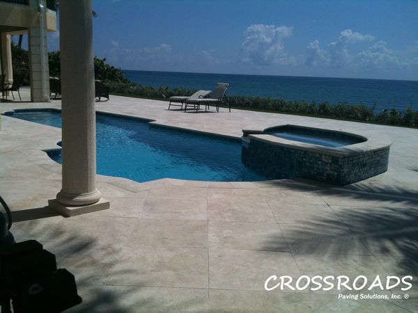 paver pool deck installation
tumbled ivory pavers
natural stone pavers
paver pool deck installer
del