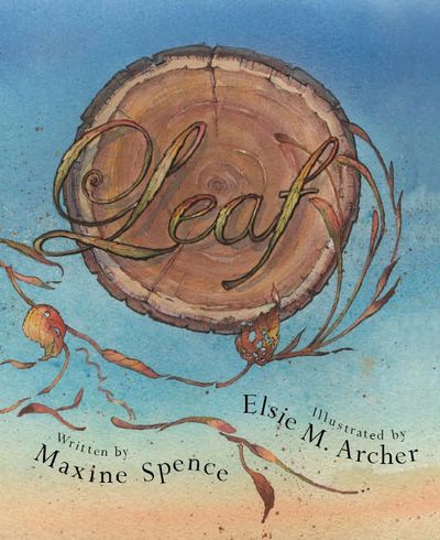 Elsie Archer's beautiful watercolour illustrations bring Leaf's story to life. 