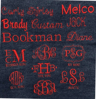 Popular Fonts