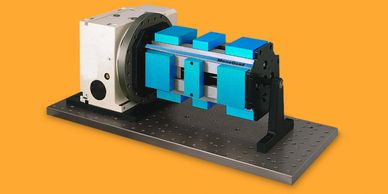 Bock Locator Plate with rotary Table Vise Column