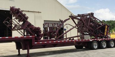 Coiled Tubing Support Trailer