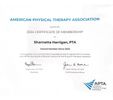 APTA membership certification