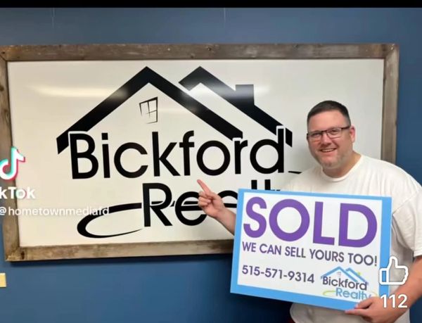 Bickford Realty Team all got to see this great guy get a new home!!! Congrats Brian