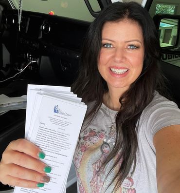 Michele Rohde (fundraising chair & GP board member) & fundraising committee.