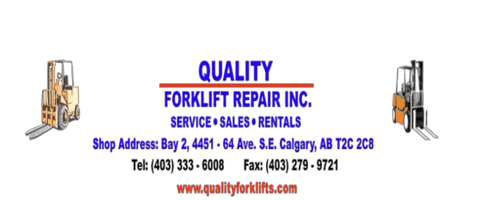 Welcome to Quality Forklift Repair Inc
