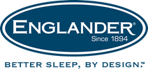 Englander logo with slogan emphasizing better sleep by design.