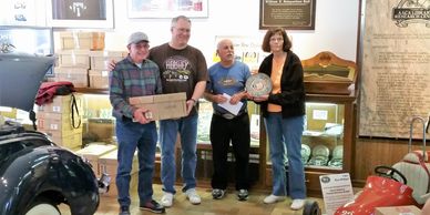 Mary and Roger James hauled the Hensel Collection from Wisconsin to the AACA Library in Hershey, PA.