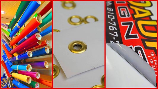 banners, stickers, vinyl, grommets, sign shop, sign store sticker store