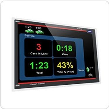 Drive Thru Systems monitor