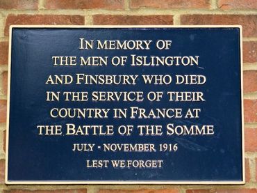 Original plaque inside the royal northern hospital