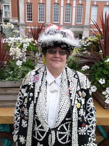 Pearly queen of Harrow