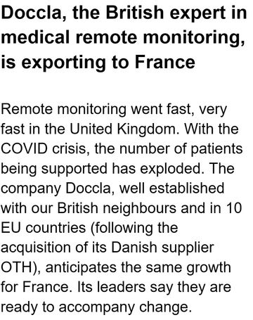 Text from article in French magazine (English translation)