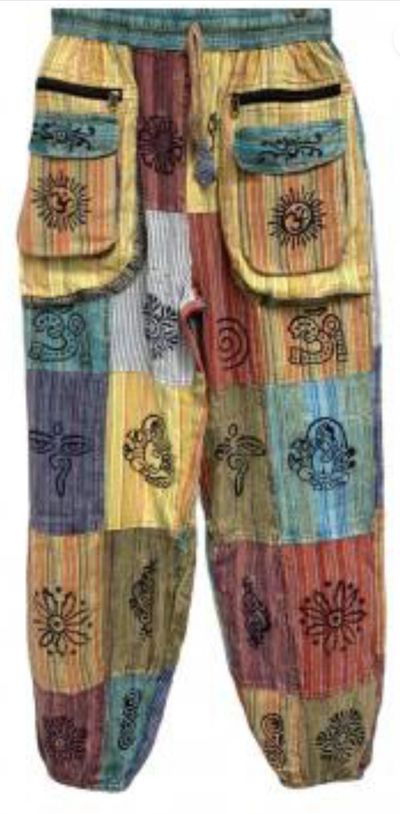 Patchwork Pants
