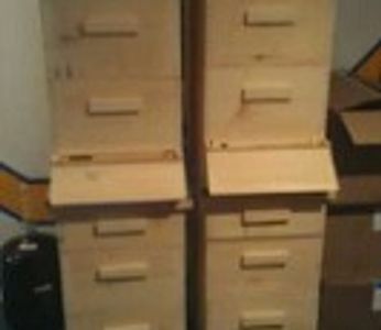 Handcrafted Beehives. Dovetail joints external handles for easier lifting