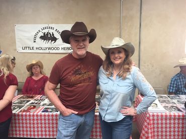 Morgan Brittany at Western Legends Round-Up in Kanab, UT