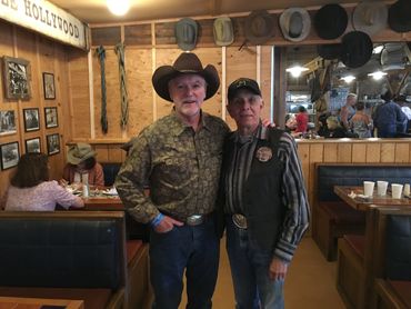 Rudy Ramos from "Yellowstone" and "High Chaparral" at Western Legends Round-Up in Kanab, UT