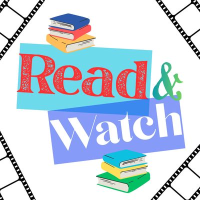 Read and watch with books and film frames.