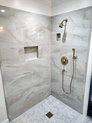 renovated shower