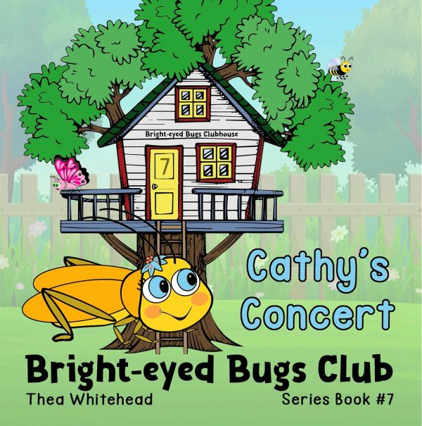 Bright-eyed bugs clubhouse with Cathy and insects.