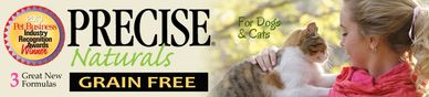 Precise Naturals Pet Food for dogs & cats available locally at Wine Country Pet Boutique & Spa