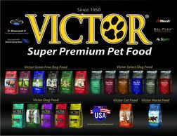 Victor Kibble and wet/canned Pet Food for Dogs & Cats at Wine Country Pet Boutique & Spa