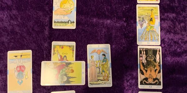 Sample love/relationship spread