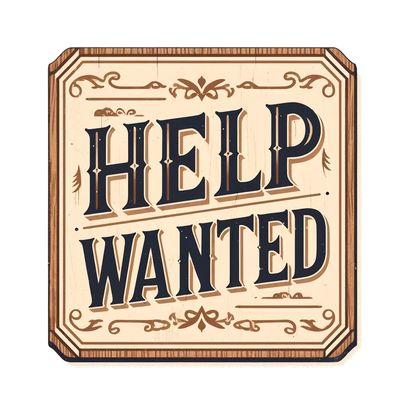 Help wanted! We are hiring!