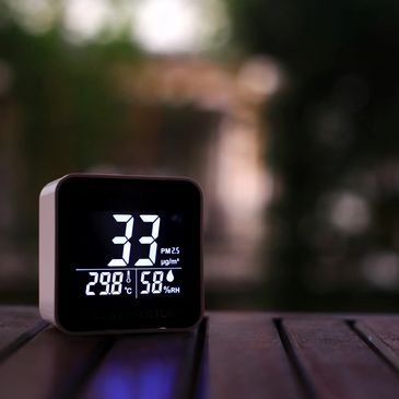 Sensores de monitoreo de CO2.