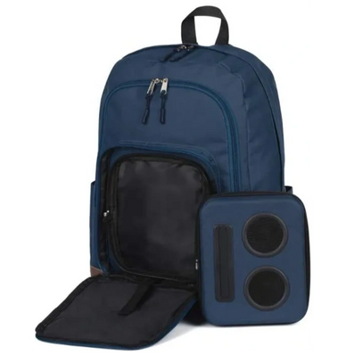 backpack with integrated portable speaker for festivals beach parties and school gifts tech finds 