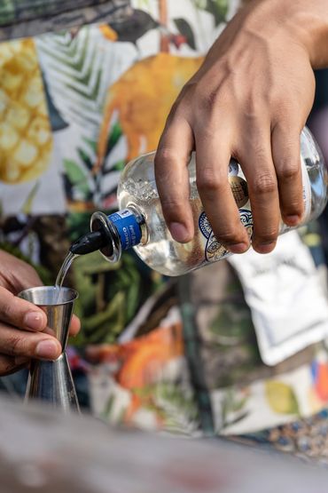 Leonista Blanco, our closest variant to a traditional Mexican Mezcal, delicious neat or in cocktails