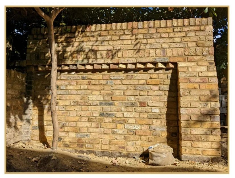 brick garden wall build repair pointing repointing garden works landscaping patio exterior masonry