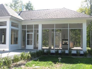 sunroom under existing roof