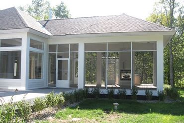 sunroom under existing roof