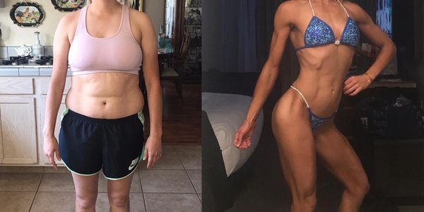 Bikini transformation. Npc competition. Fat loss, weight loss, bodybuilding.